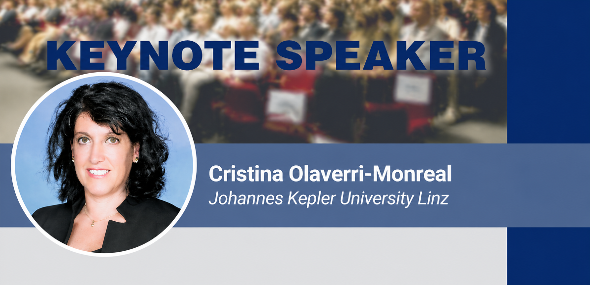 Keynote speaker Cristina Olaverri-Monreal